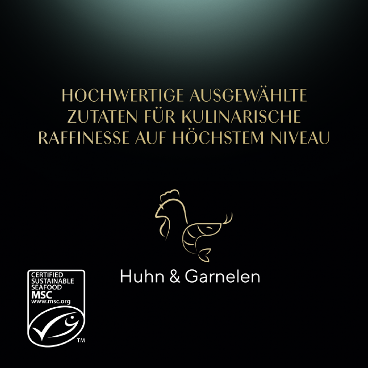 Sheba Katzen-Nassfutter Filets Huhn mit Garnelen